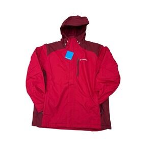 Columbia Men's Tipton Peak Insulated Jacket Red. XL. WM0949-613